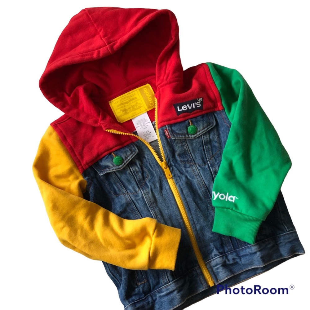Levi's Crayola Colorblock Trucker  kids Jacket